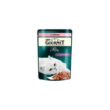 PURINA Gourmet Perle Filetti in Salsa con Salmone 85 gr. - 