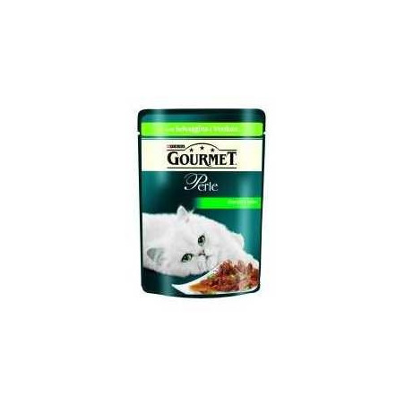 PURINA Gourmet Perle Filetti in Salsa con Verdure e Selvaggina 85 gr. - 