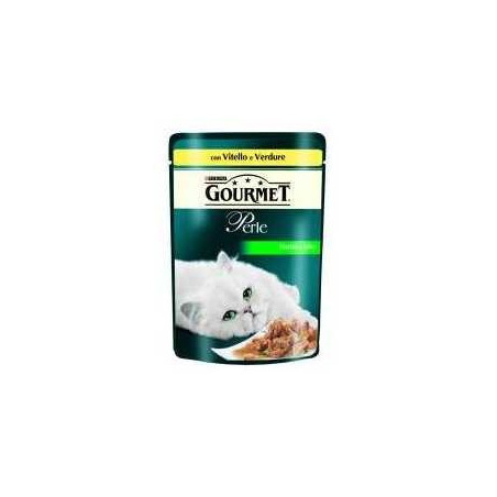 PURINA Gourmet Perle Filetti in Salsa con Vitello e Verdure 85 gr. - 