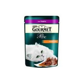 PURINA Gourmet Perle Fillets in Sauce with Duck 85 gr.
