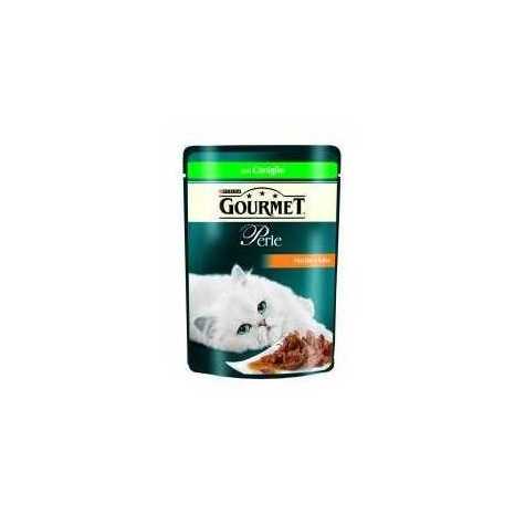 PURINA Gourmet Perle Filetti in Salsa con Coniglio 85 gr. - 