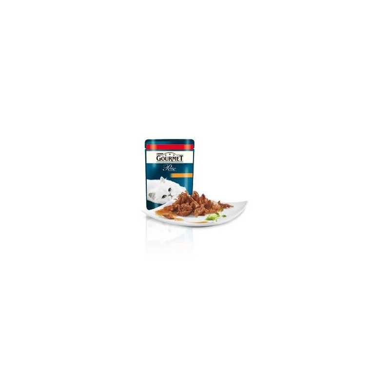 PURINA Gourmet Perle Filetti en sauce avec Bœuf 85 g. PURINA Gourmet Perle Filetti en sauce avec Bœuf 85 g.