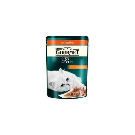 PURINA Gourmet Perle Filetti in Salsa con Tacchino 85 gr. - 