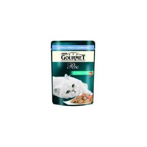 PURINA Gourmet Perle Piaceri Del Mare with Ocean Fish and Whole Shrimps 85 gr.