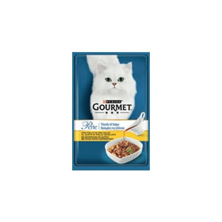 PURINA Gourmet Perle Trionfo di Salsa con Pollo 85 gr. - 