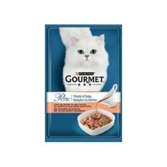 PURINA Gourmet Perle Trionfo di Salsa con Salmone 85 gr. - 