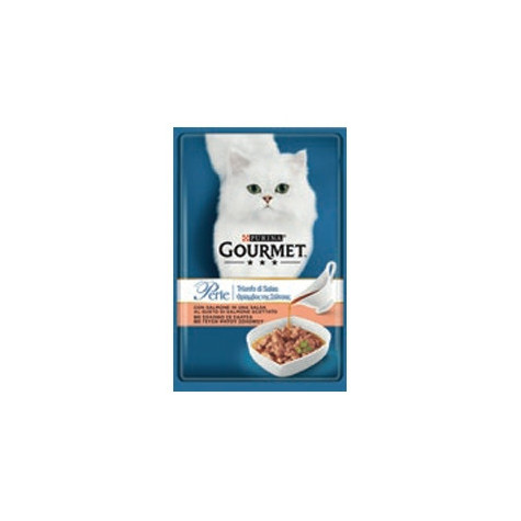 PURINA Gourmet Perle Triumph of Sauce with Salmon 85 gr.