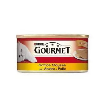 PURINA Gourmet Soffice Mousse con Anatra e Pollo 195 gr. - 