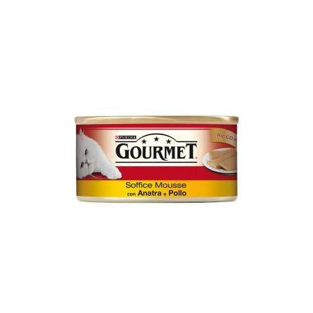 PURINA  Gourmet Soffice Mousse con Anatra e Pollo 195 gr. - 