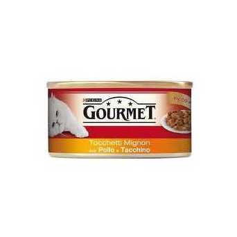 PURINA Gourmet Tocchetti Mignon con Pollo e Tacchino 195 gr. - 