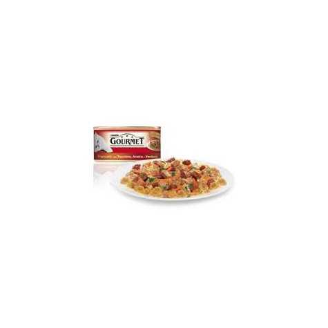 PURINA Gourmet Trancetti Dinde Canard et Légumes 195 g.