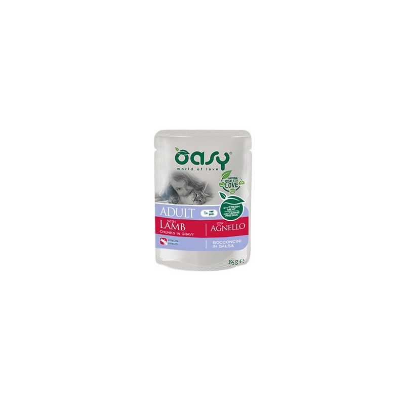 OASY Bocconcini en sauce Adult avec Agneau 85 g. OASY Bocconcini en sauce Adult avec Agneau 85 g.