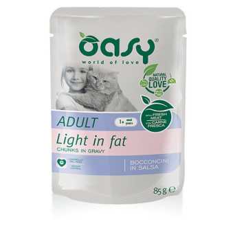 OASY Bocconcini in Salsa Adult Light in Fat 85 gr. - 