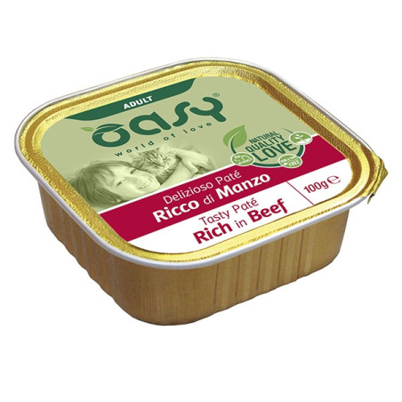 OASY Delizioso Patè Ricco di Manzo 100 gr. - 