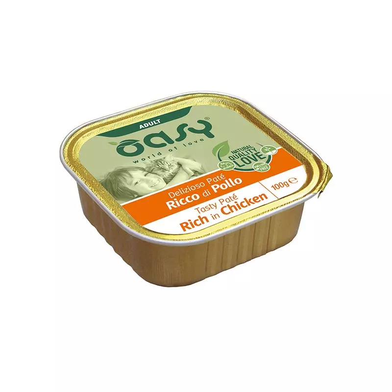 OASY Delicious Patè Rich in Chicken 100 gr.