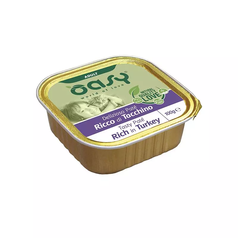 OASY Delicious Patè Rich in Turkey 100 gr.