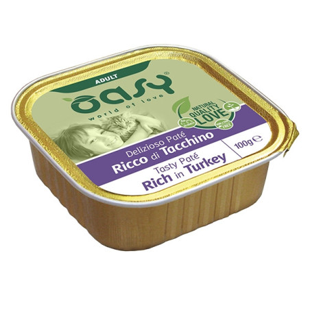 OASY Delizioso Patè Ricco di Tacchino 100 gr. - 