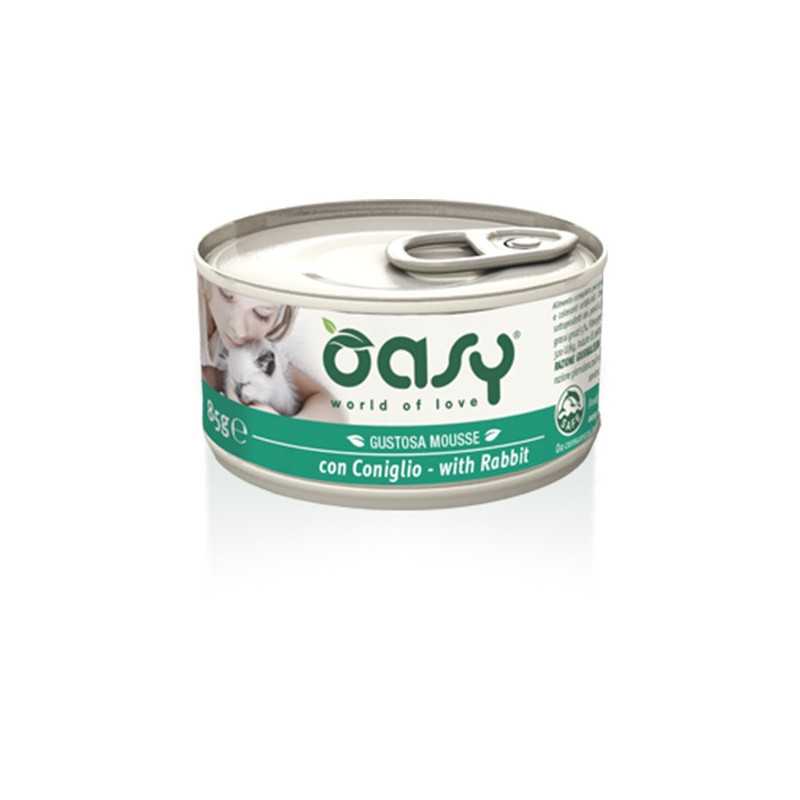 OASY Gustosa Mousse avec Lapin 85 g. OASY Gustosa Mousse avec Lapin 85 g.