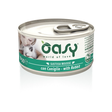 OASY Gustosa Mousse con Coniglio 85 gr. - 