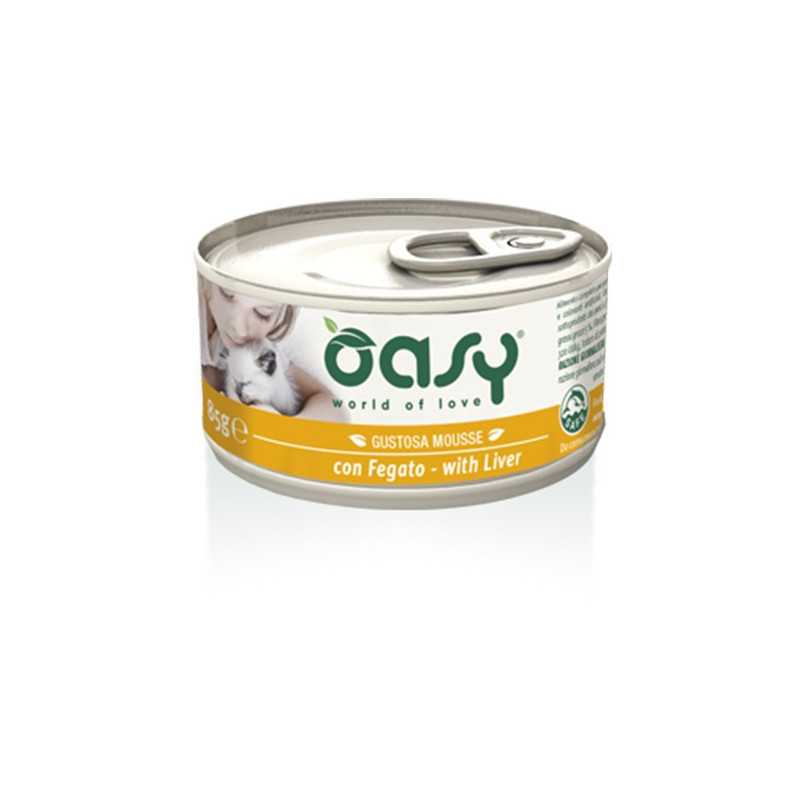 OASY Gustosa Mousse avec Foie 85 g. OASY Gustosa Mousse avec Foie 85 g.