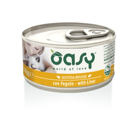 OASY Tasty Mousse with Liver 85 gr.