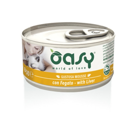 OASY Gustosa Mousse con Fegato 85 gr. - 