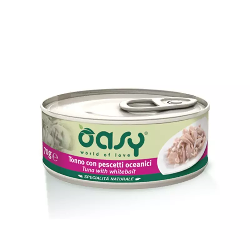 OASY Tonno con Pescetti Oceanici 150 gr.
