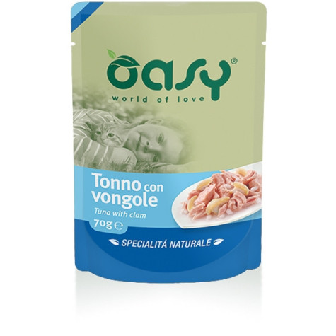OASY Natural Specialty Tuna with Clams 150 gr.