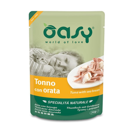 OASY Specialità Naturale Tonno con Orata 70 gr. - 