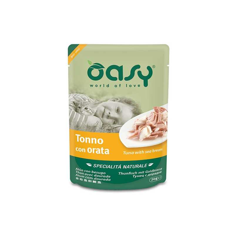 OASY Spécialité Naturel Thon avec Daurade 150 g.
