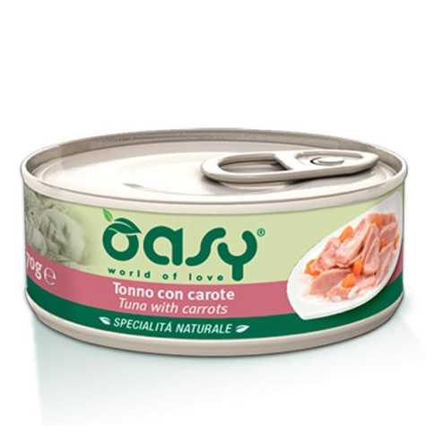 OASY Spécialité Naturel Thon avec Carottes 150 g.