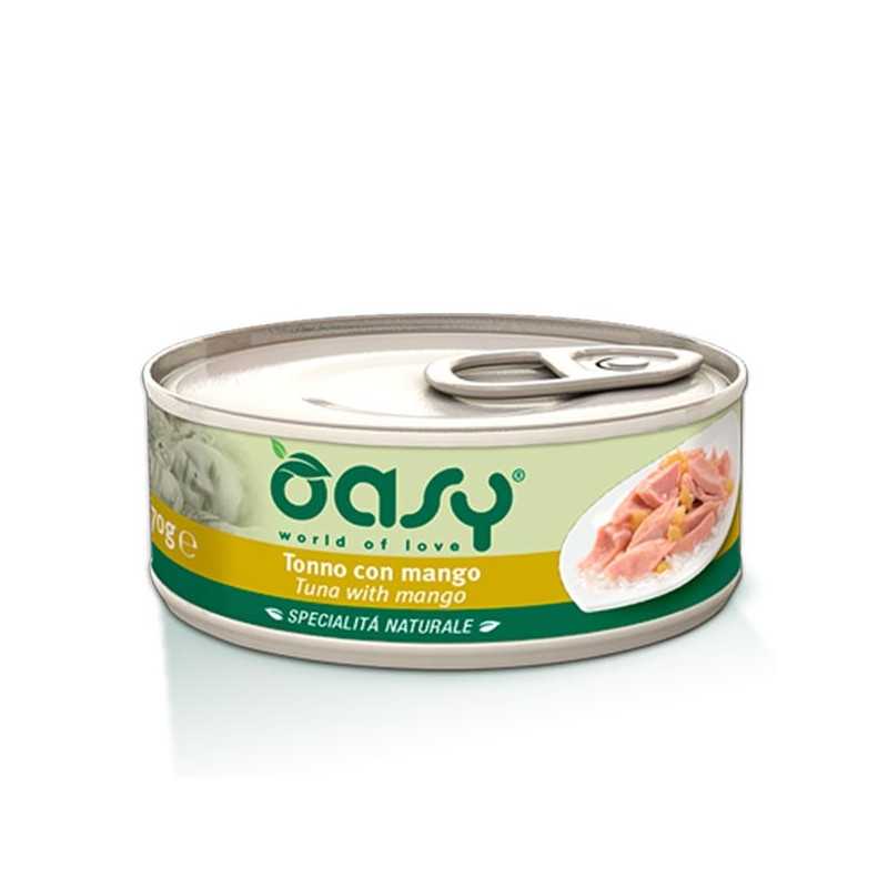 OASY Spécialité Naturel Thon avec Mango 70 g. OASY Spécialité Naturel Thon avec Mango 70 g.
