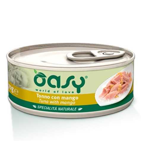 OASY Spécialité Naturel Thon avec Mango 70 g.
