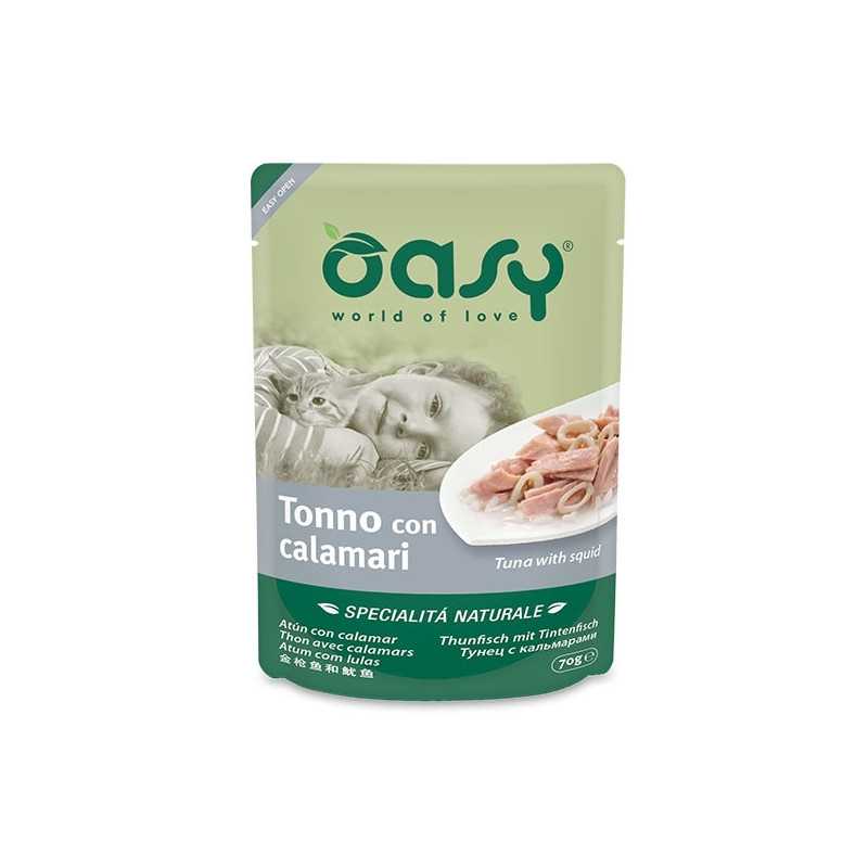 OASY Spécialité Naturel Thon avec Calamari 70 g. OASY Spécialité Naturel Thon avec Calamari 70 g.