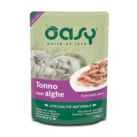 OASY Spécialité Naturel Thon avec Algues 70 g.