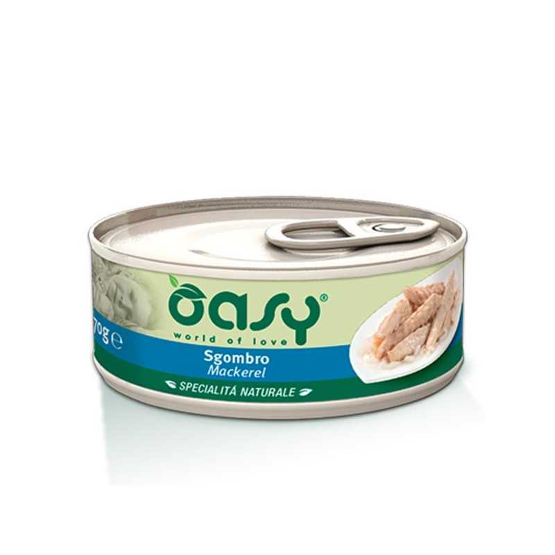 OASY Spécialité Naturel Sgombro 70 g.