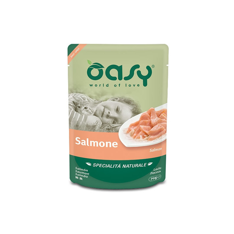 OASY Specialità Naturale Salmone 70 gr.