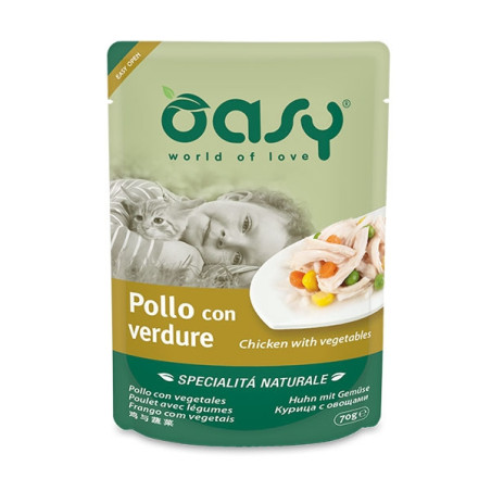 OASY Specialità Naturale Pollo con Verdure 70 gr. - 