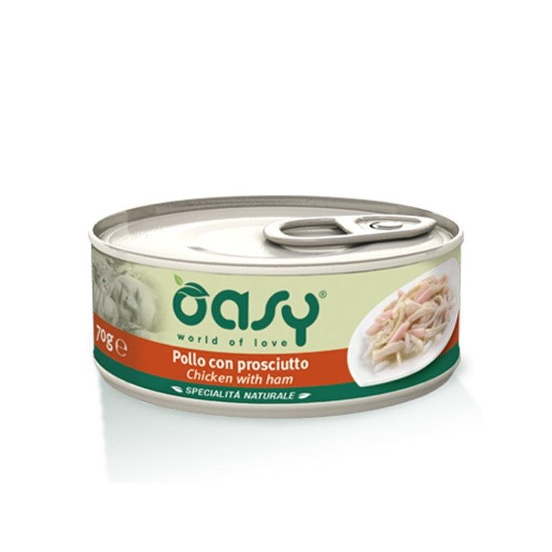 OASY Natural Specialty Chicken with Ham 70 gr.