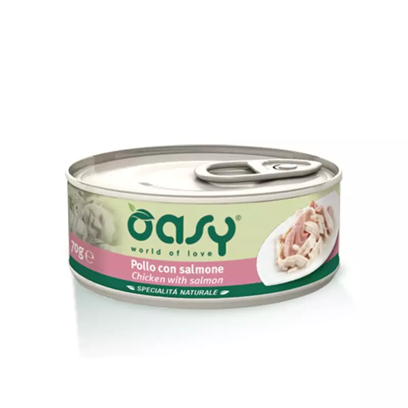 OASY Natural Specialty Huhn mit Lachs 150 gr. OASY Natural Specialty Huhn mit Lachs 150 gr.