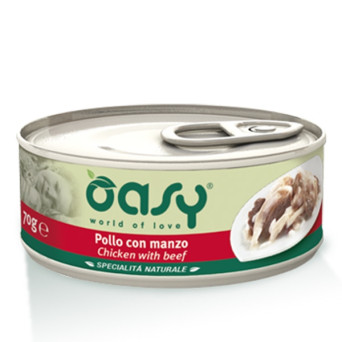 OASY Natural Specialty Chicken with Beef 150 gr.