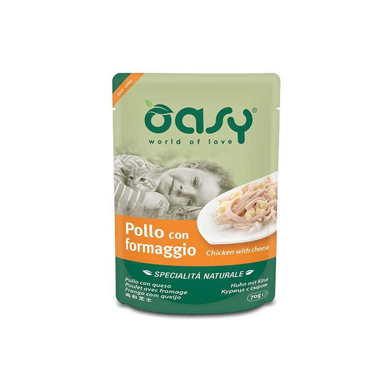 OASY Spécialité Naturel Poulet avec Fromage 70 g. OASY Spécialité Naturel Poulet avec Fromage 70 g.