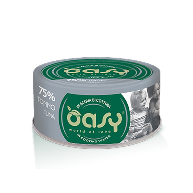 OASY More Love Tuna in Cooking Water 70 gr.