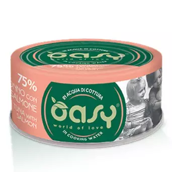 OASY More Love Thunfisch mit Lachs in Kochwasser 70 gr.