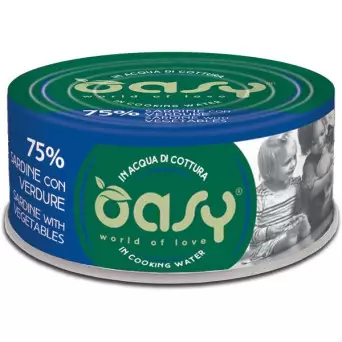 OASY More Love Sardinen mit Gemüse 70 gr.