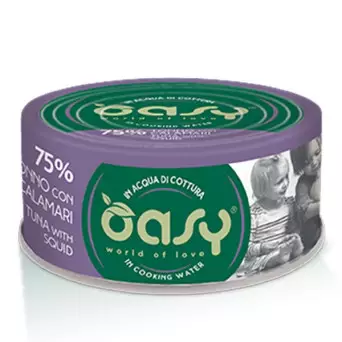 OASY More Love Thunfisch mit Jakobsmuscheln in natürlicher Sauce 70 gr.