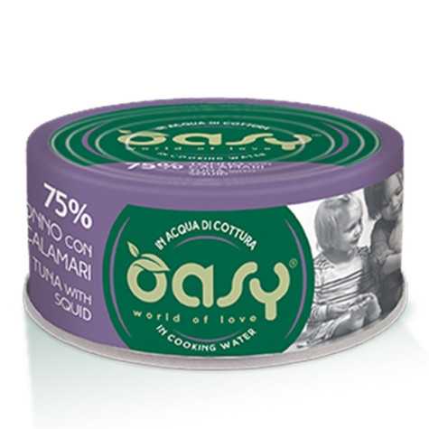OASY More Love Thon avec Capasanta en sauce Naturel 70 g.