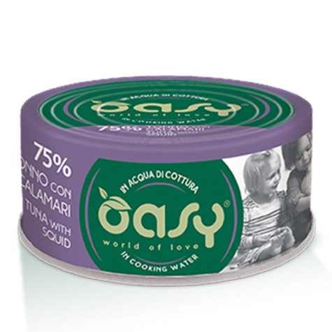 OASY More Love Tuna with Scallops in Natural Sauce 70 gr.