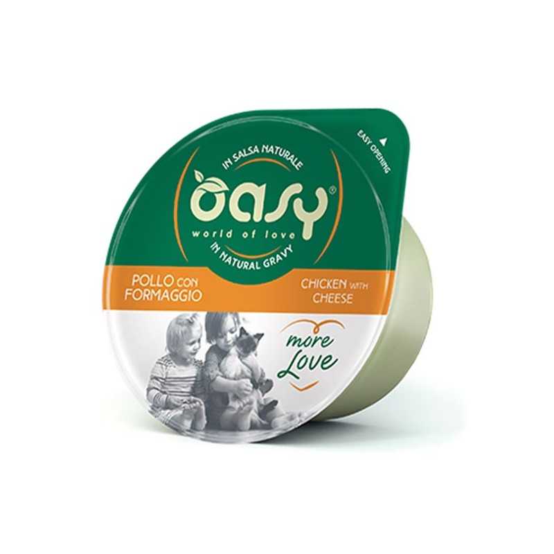 OASY More Love Poulet avec Fromage en sauce Naturel 70 g.
