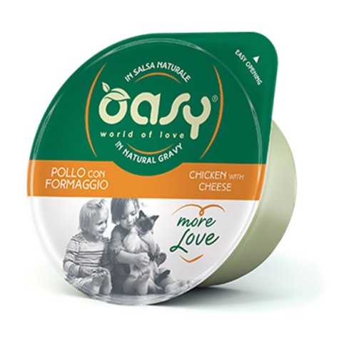 OASY More Love Poulet avec Fromage en sauce Naturel 70 g.